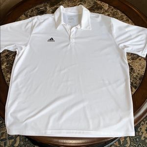 Casual white Adidas 3 button